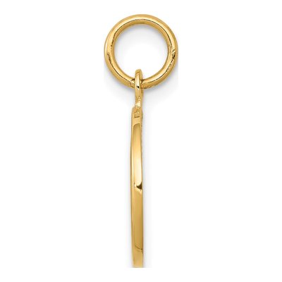 14K Yellow Gold Angel Pendant – view 3