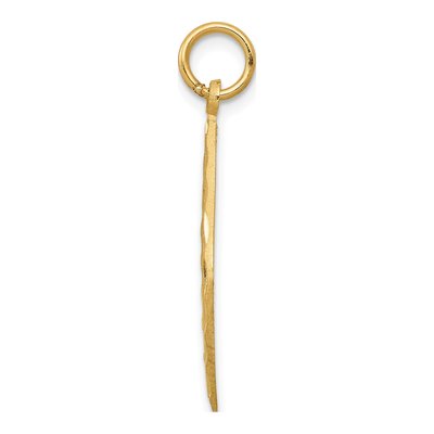 14K Yellow Gold Blessed Virgin Mary Pendant – view 3