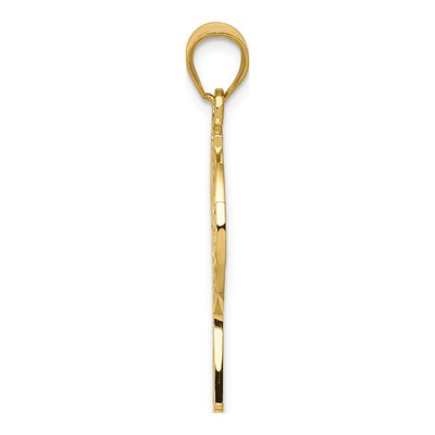 14K Yellow Gold Celtic Cross Pendant – view 3