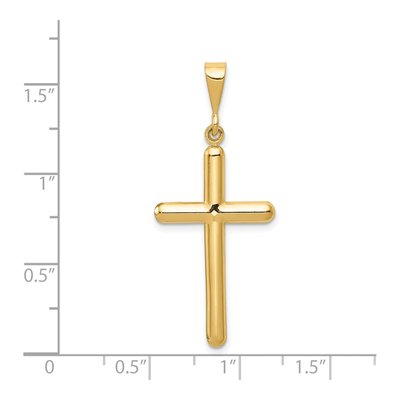 14K Yellow Gold Cross Pendant – view 5