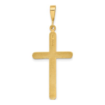 14K Yellow Gold Cross Pendant – view 5