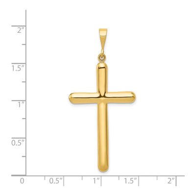 14K Yellow Gold Cross Pendant – view 6