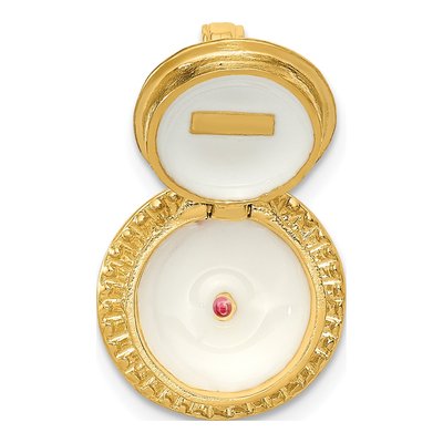 14K Yellow Gold 3-D Birthday Cake Pendant – view 4