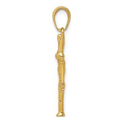 14K Yellow Gold Toy Soldier Pendant – view 3