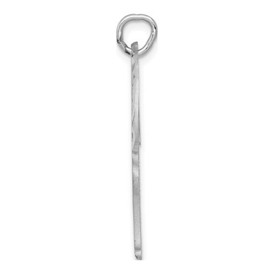 14K White Gold Giraffe Charm – view 3