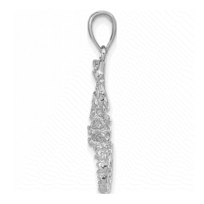14K White Gold Scorpion Pendant – view 3