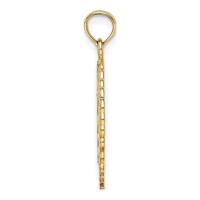 14K Yellow Gold Gymnast Pendant – view 3