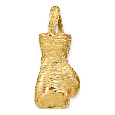 14K Yellow Gold 3-D Boxing Glove Pendant – view 4