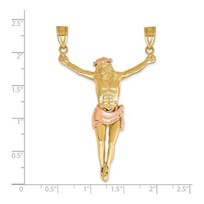 14K Two-Tone Gold Corpus Pendant – view 3
