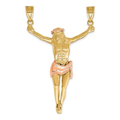 14K Two-Tone Gold Corpus Pendant