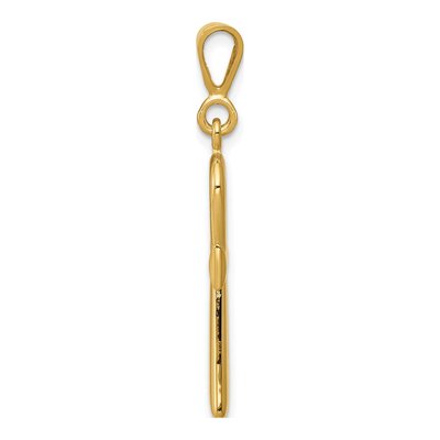 14K Yellow Gold Egyptian Ankh Cross Pendant – view 3