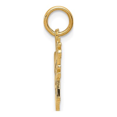 14K Yellow Gold Daddy's Little Girl Charm – view 3