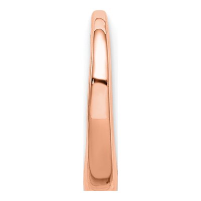 14K Rose Gold Floating Heart Slide Pendant – view 3