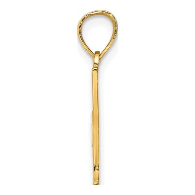 14K Yellow Gold ' Number 1 Pendant – view 3