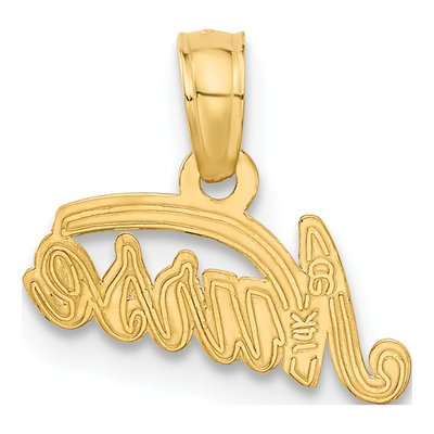 14K Yellow Gold Nurse Pendant – view 4