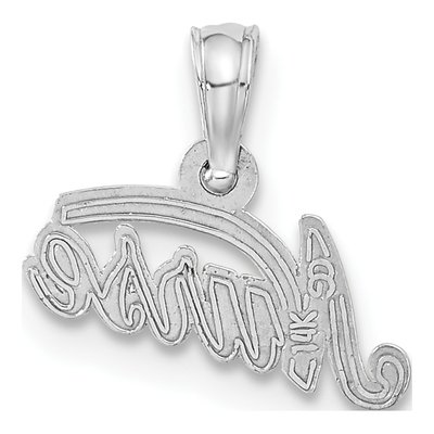 14K White Gold Nurse Pendant – view 4