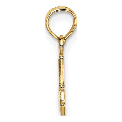 14K Yellow Gold Nurse Number 1 Pendant – view 3