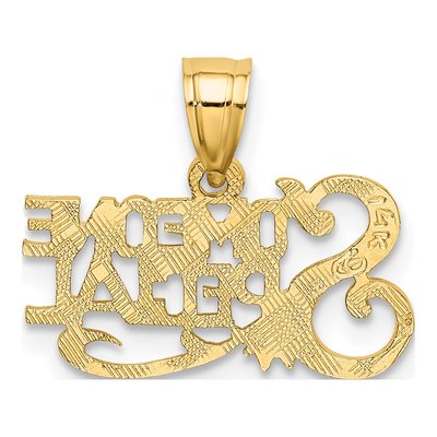 14K Yellow Gold Someone Special Pendant – view 4