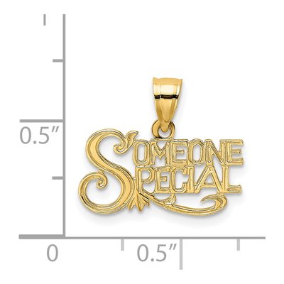 14K Yellow Gold Someone Special Pendant – view 5