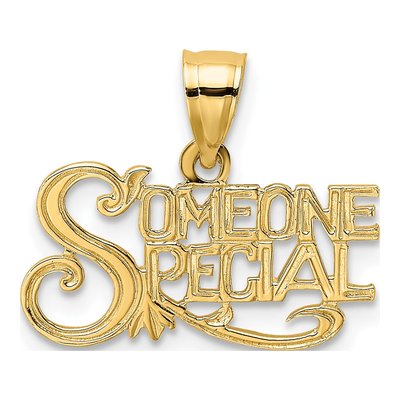 14K Yellow Gold Someone Special Pendant