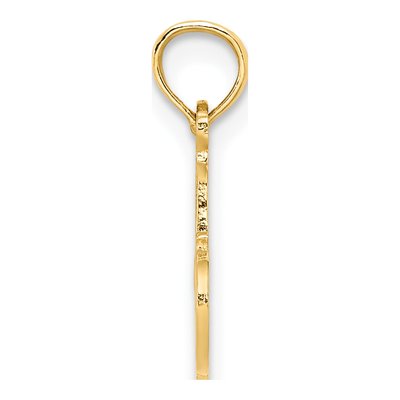 14K Yellow Gold Niece Number 1 Pendant – view 3