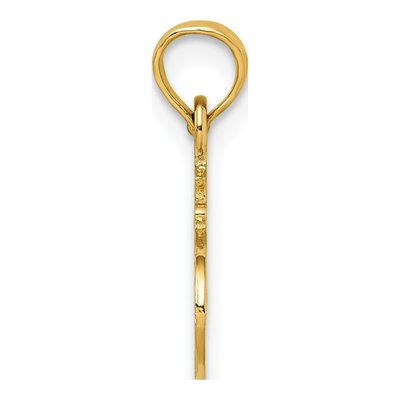 14K Yellow Gold Auntie Number 1 Pendant – view 3