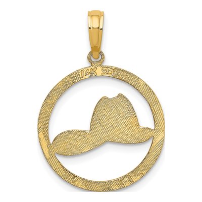 14K Yellow Gold SON Number 1 Pendant – view 5