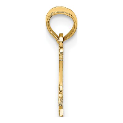 14K Yellow Gold 'spoil Me' Pendant – view 3