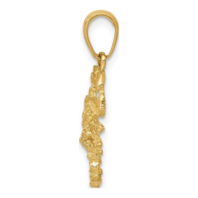 14K Yellow Gold Scorpion Pendant – view 3