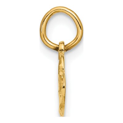 14K Yellow Gold Two Hearts Pendant – view 3