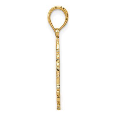 14K Yellow Gold Capitol Building Pendant – view 3
