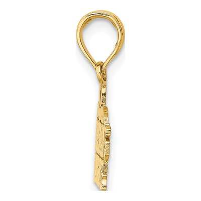 14K Yellow Gold Fireman's Daughter Pendant – view 3