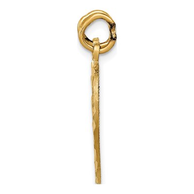 14K Yellow Gold 2-Piece Break-Apart Heart Charm – view 3