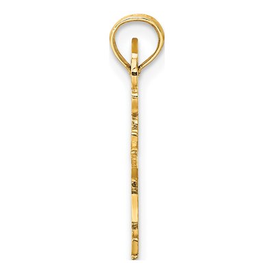 14K Yellow Gold Ballerina Pendant – view 3