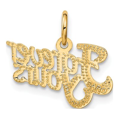 14K Yellow Gold Forever Yours Pendant – view 4