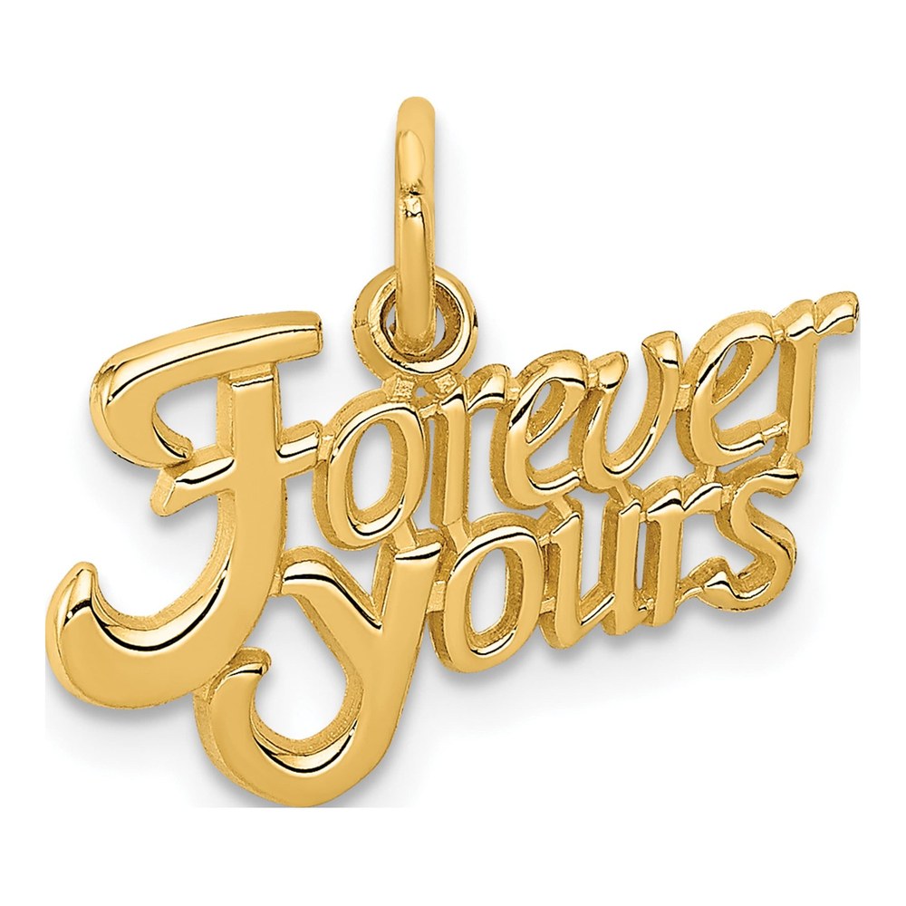14K Yellow Gold Forever Yours Pendant