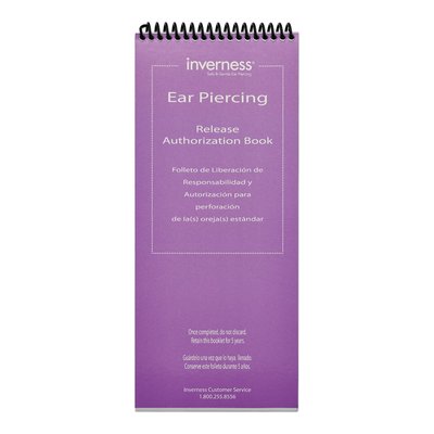 Piercing Release & Authorization Book