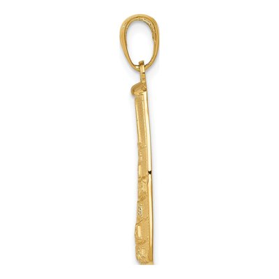 14K Yellow Gold Key West Miles to Cuba Pendant – view 3