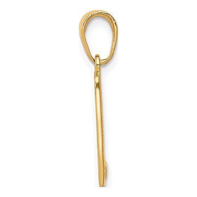 14K Yellow Gold Key West Mile Marker Pendant – view 3