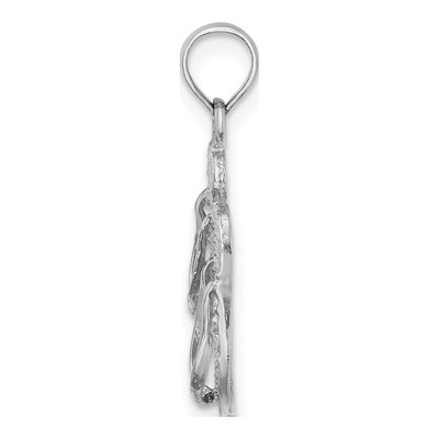 14K Yellow Gold Myrtle Beach Flip-Flops Charm – view 3