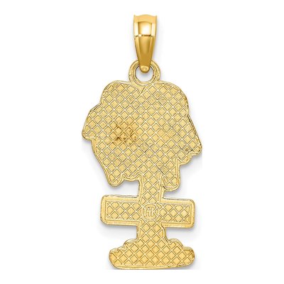14K Yellow Gold Palm Tree Charm – view 4