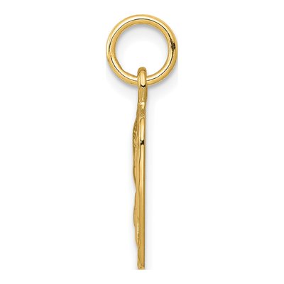 14K Yellow Gold Angel Charm – view 3