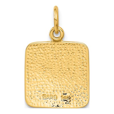 14K Yellow Gold Angel Charm – view 4