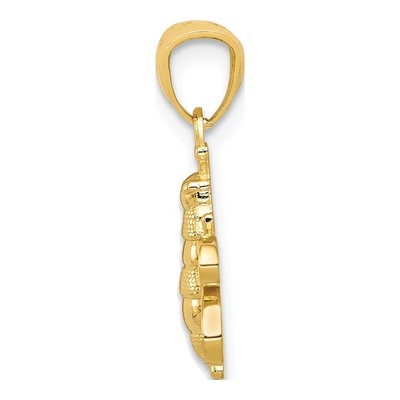 14K Yellow Gold Bee Pendant – view 3