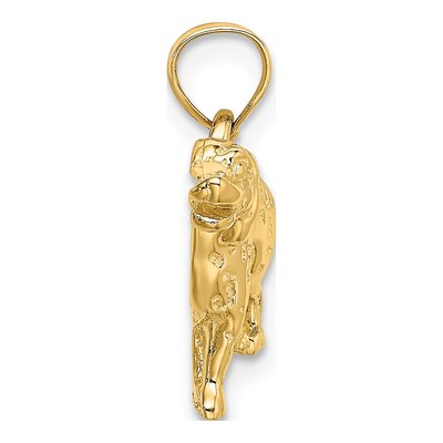 14K Yellow Gold Dalmatian Dog Pendant – view 3
