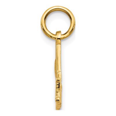 14K Yellow Gold MOM Number 1 Pendant – view 3