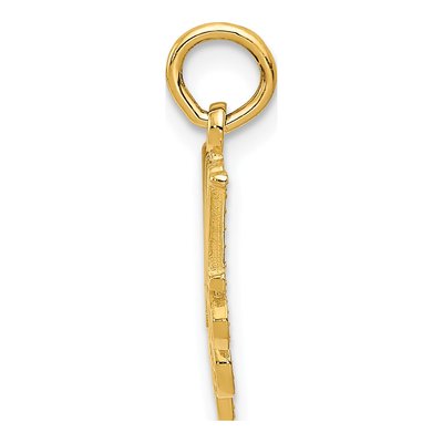 14K Yellow Gold MOM Pendant – view 3