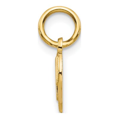 14K Yellow Gold MOM Heart Pendant – view 3