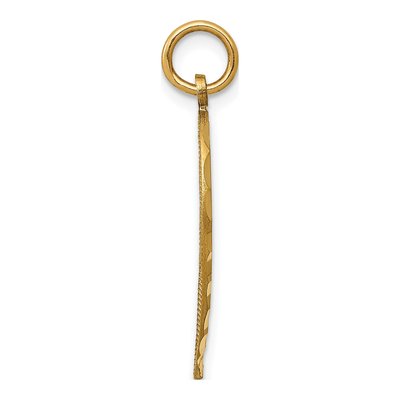 14K Yellow Gold BEST Friend 2-Piece Set Charm – view 3