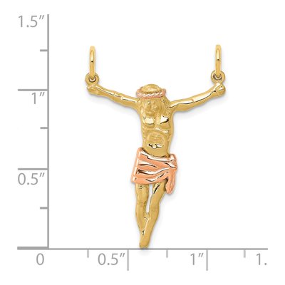 14K Two-Tone Gold Corpus Pendant – view 4